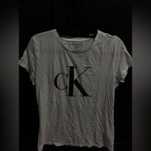 Calvin Klein Black and White Logo T-Shirt